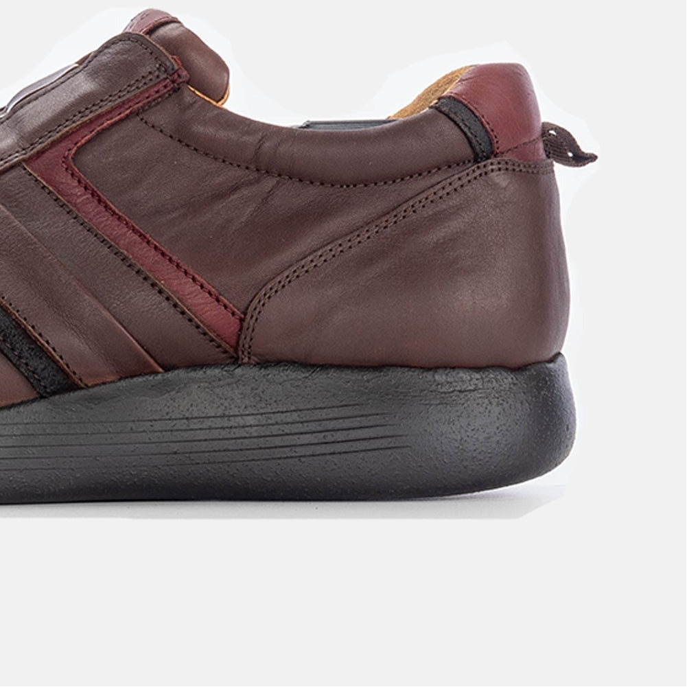 Volzak 586 Brown Leather Espadrille