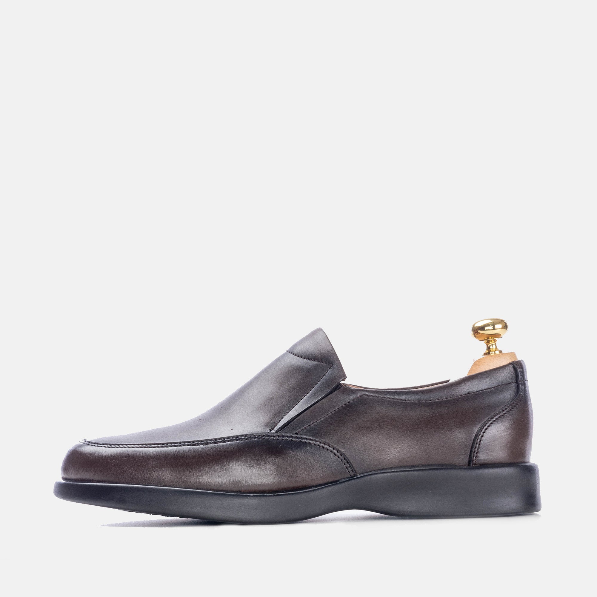 Volzak 5170 chaussure médicale en cuir marron