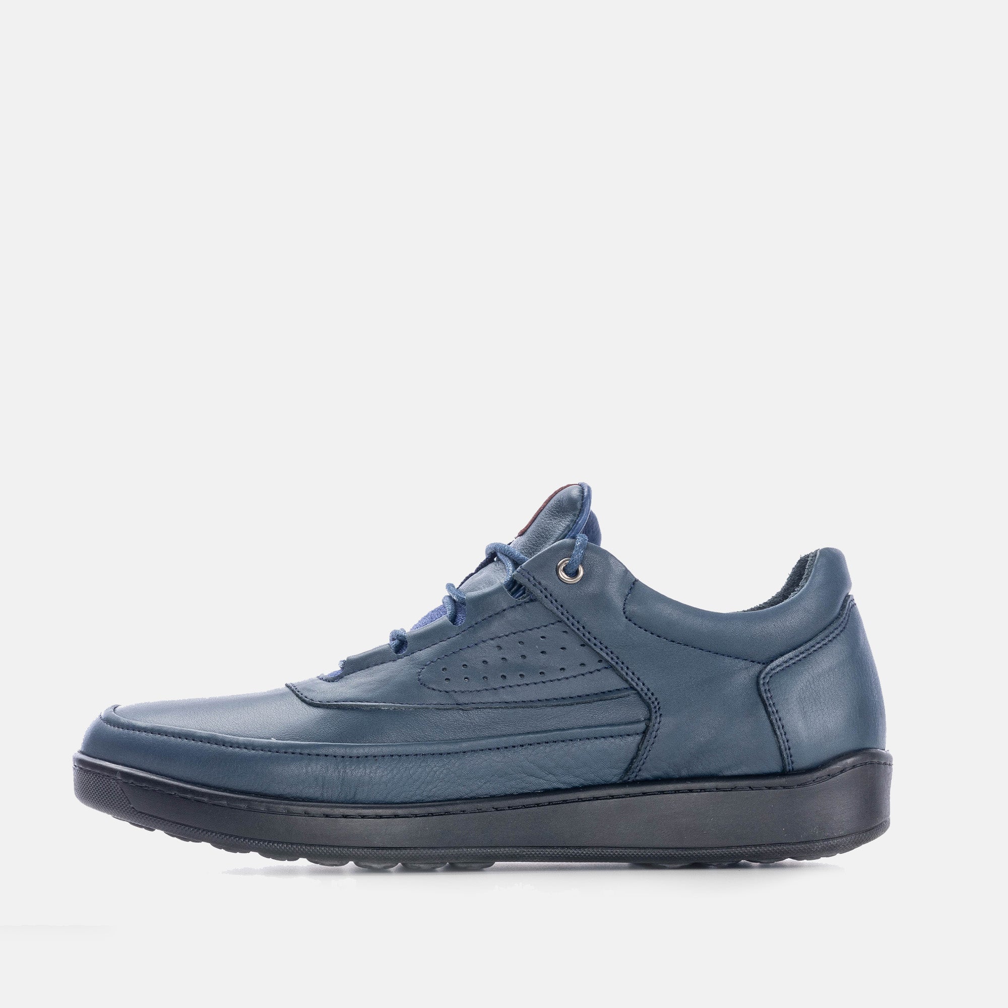 ''''721 chaussure en cuir Bleu