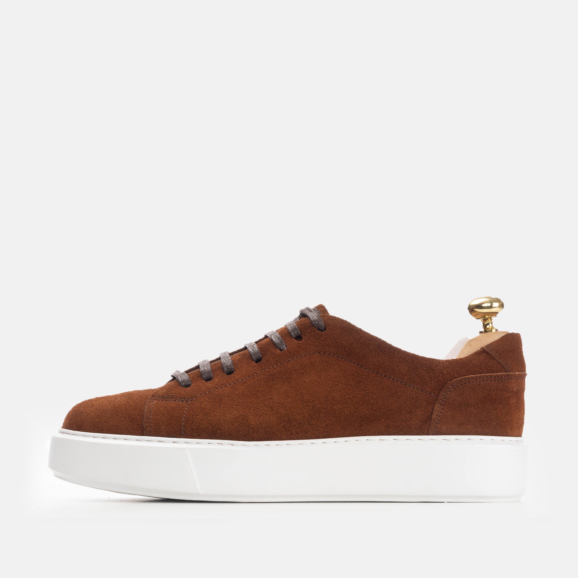 Volzak 5177 basket en daim camel
