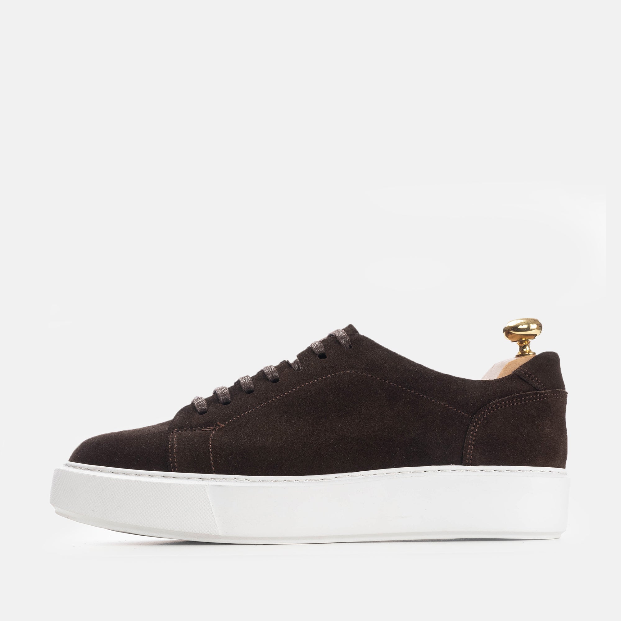 Volzak 5177 basket en daim marron