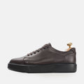 Volzak 5177 S basket en cuir marron