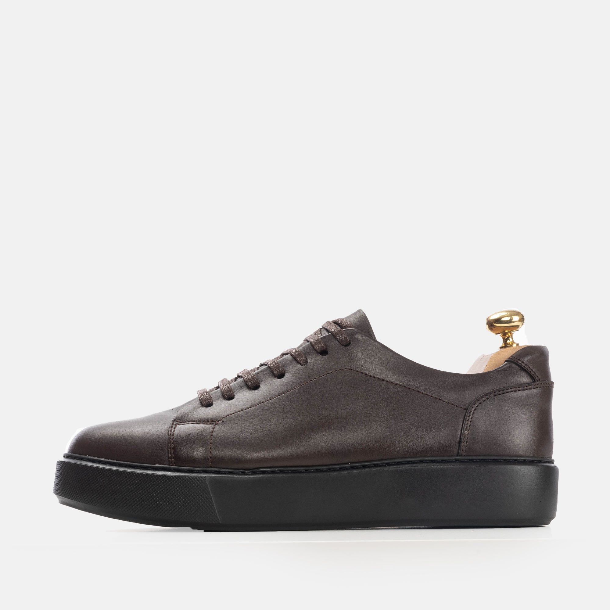 Volzak 5177 S brown leather sneaker