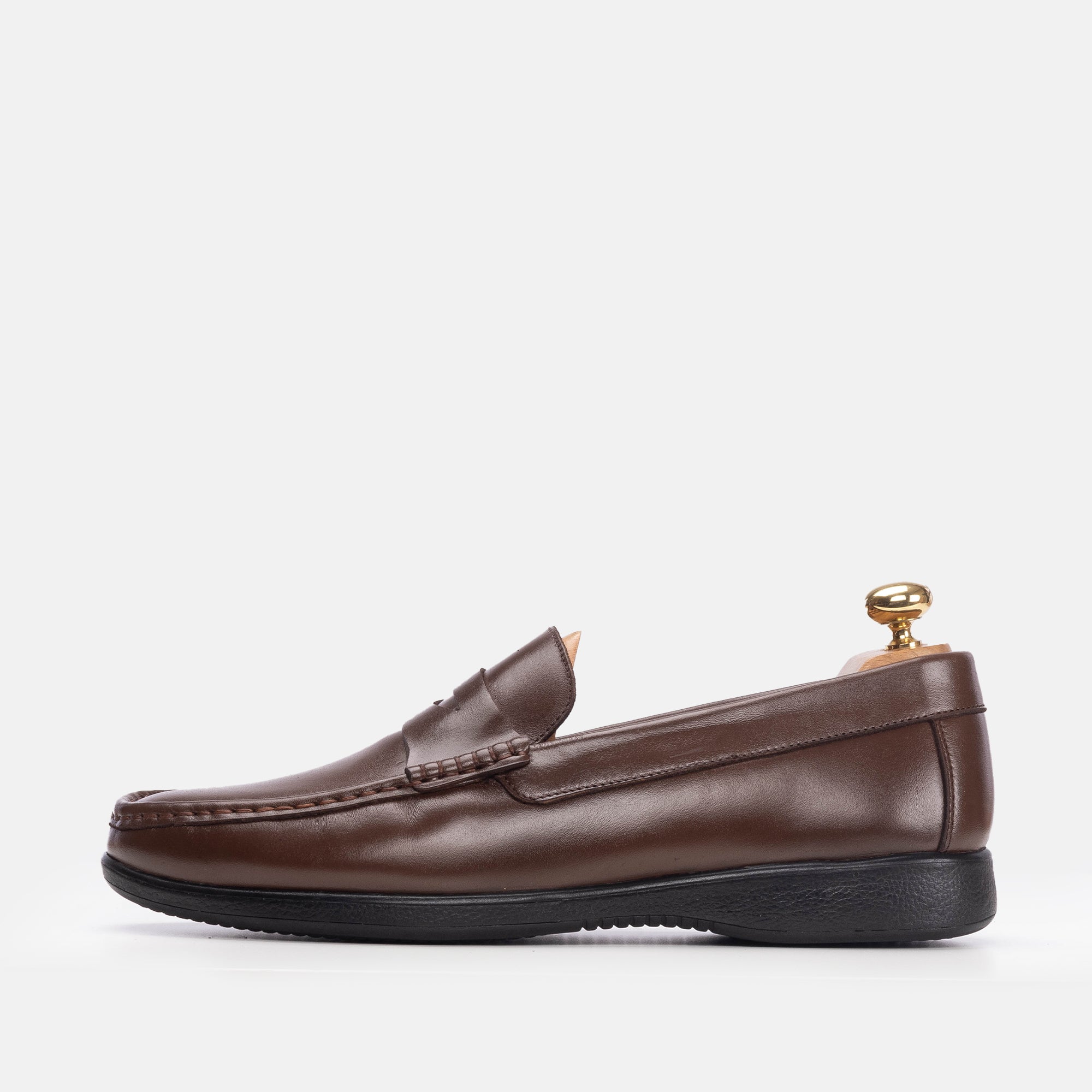 Volzak 5205 Brown Leather Moccasin