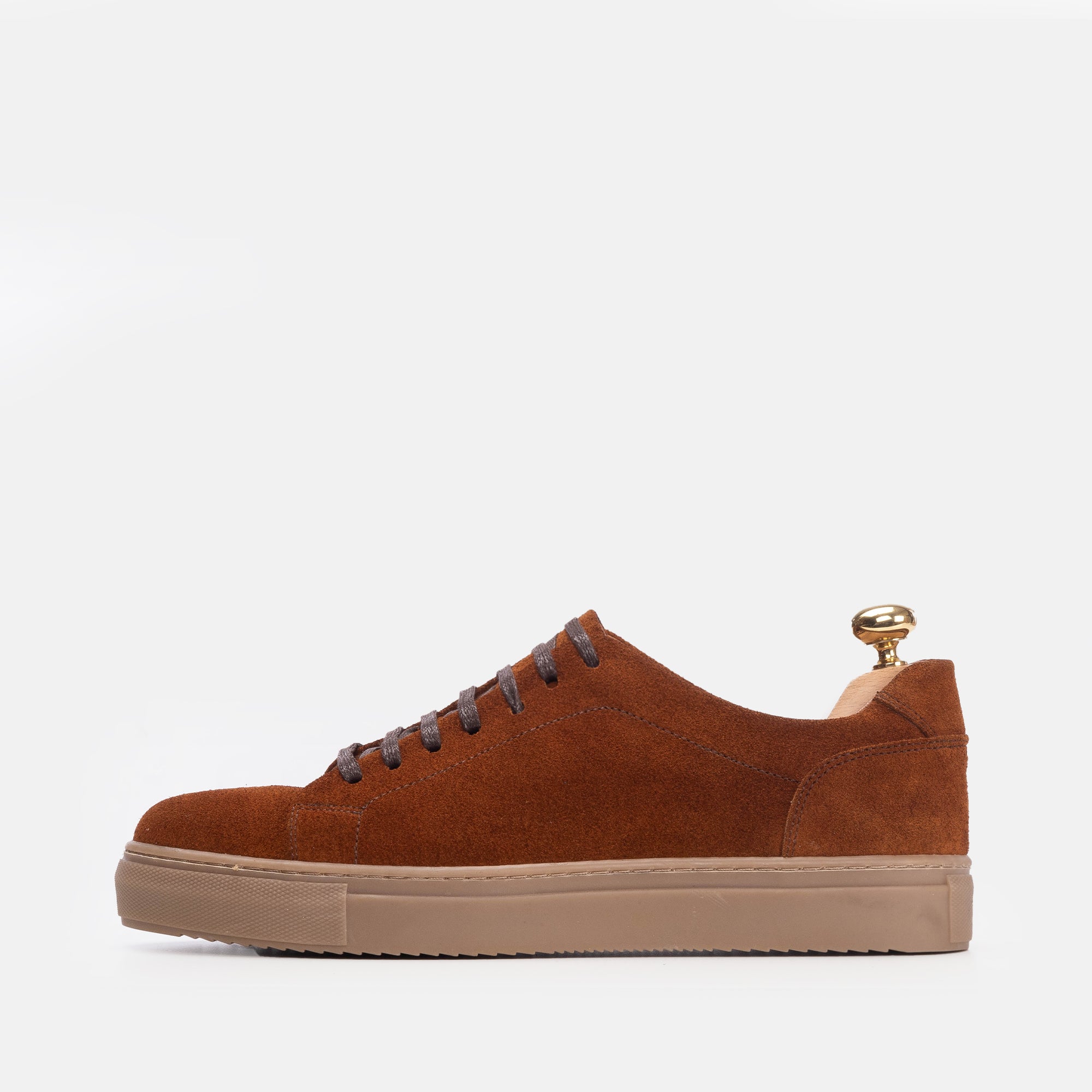 Volzak 5206 basket en daim camel