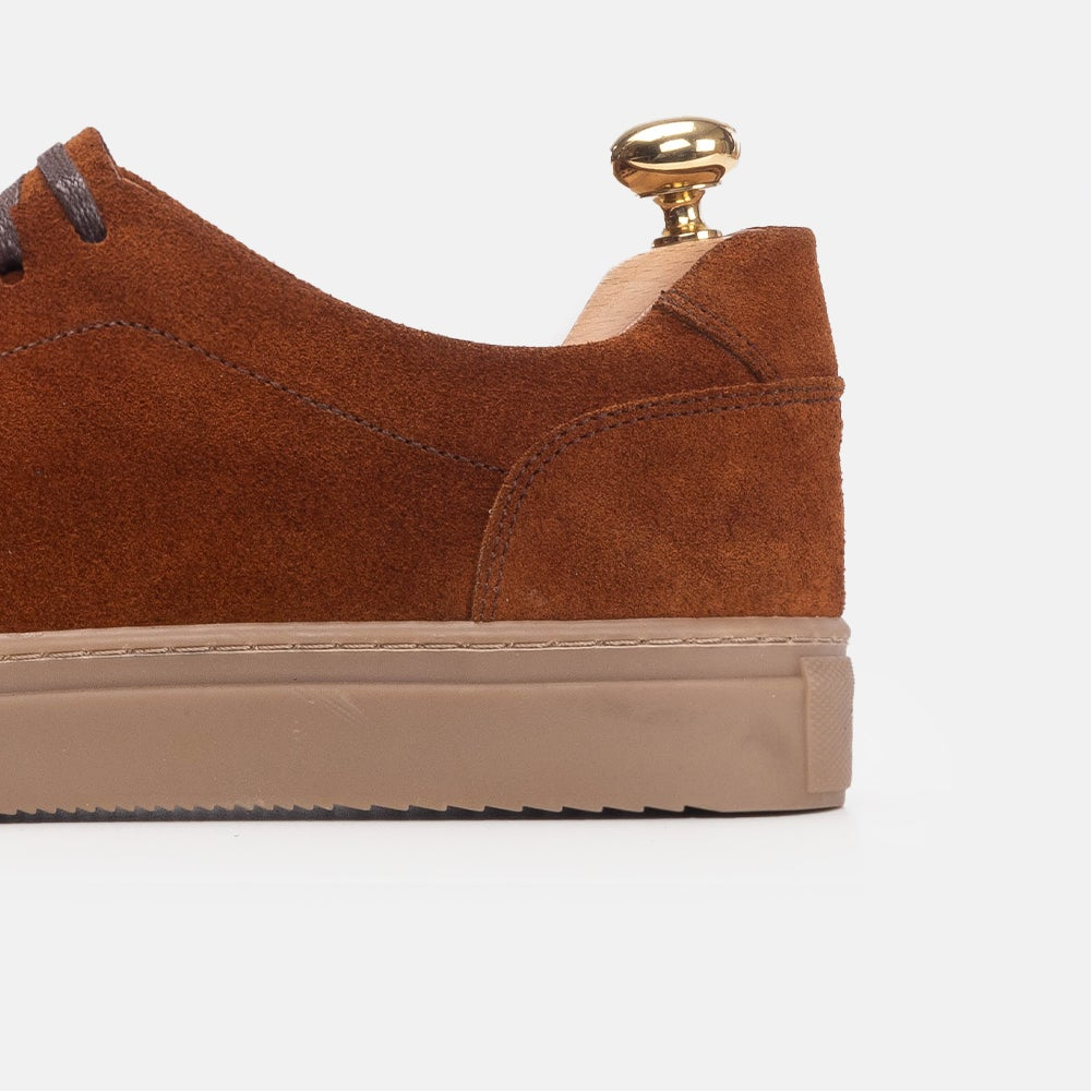 Volzak 5206 camel suede sneaker