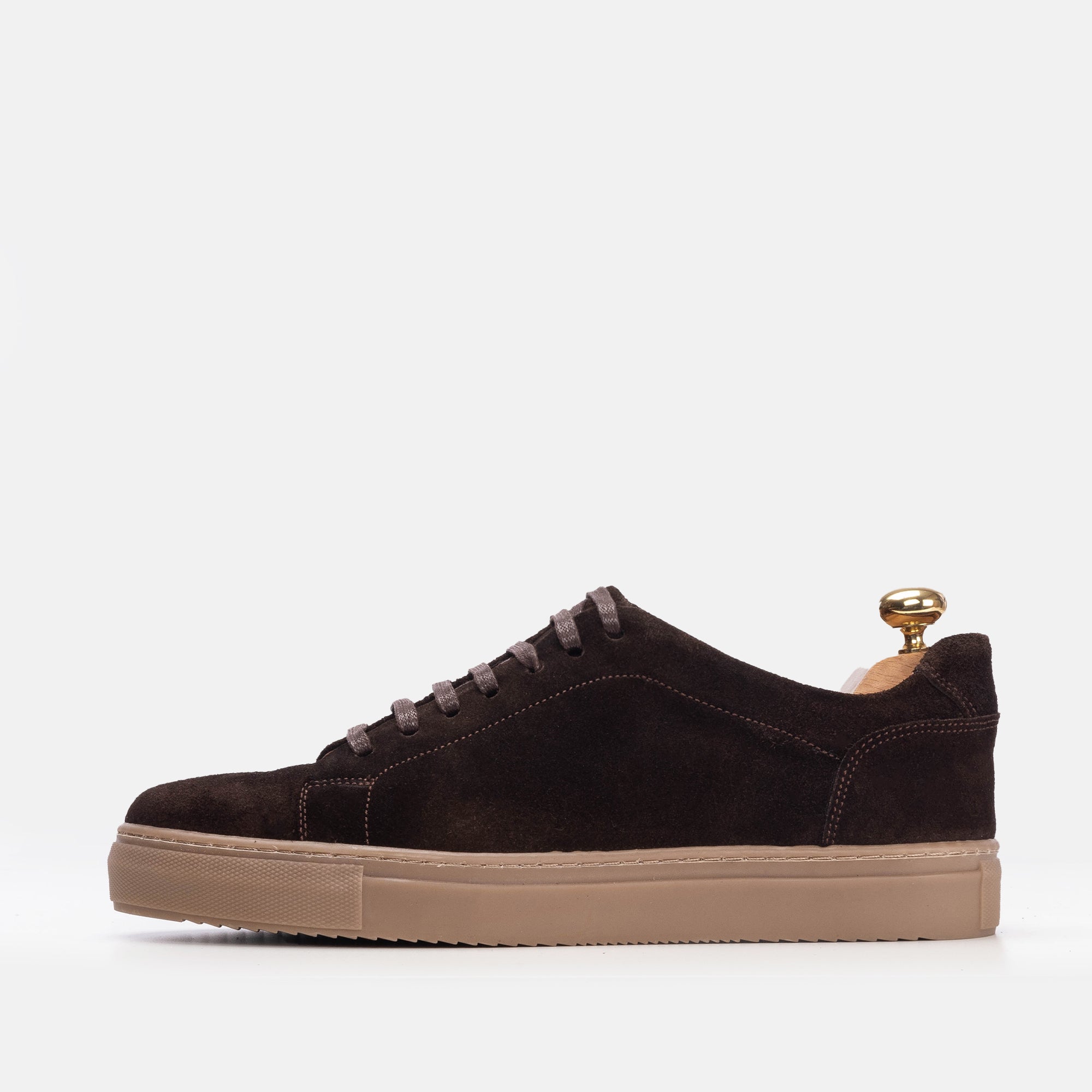 Volzak 5206 basket en daim marron