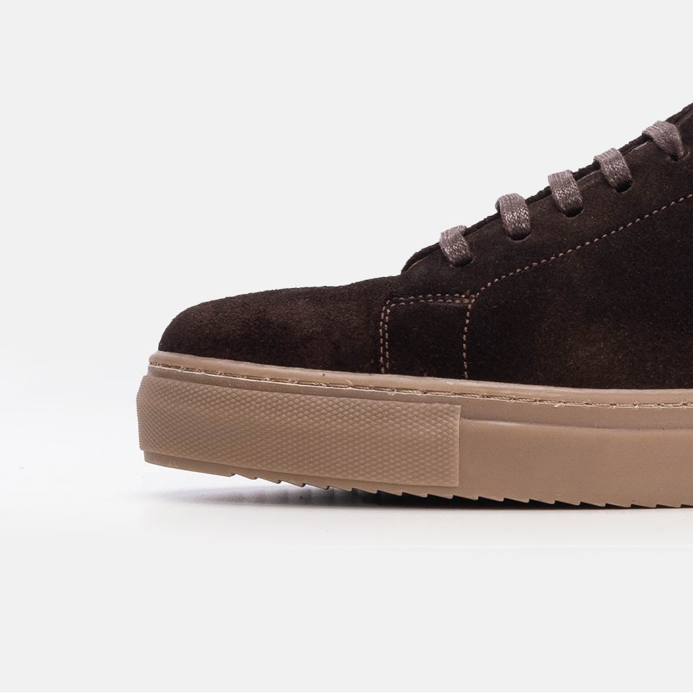Volzak 5206 brown suede sneaker