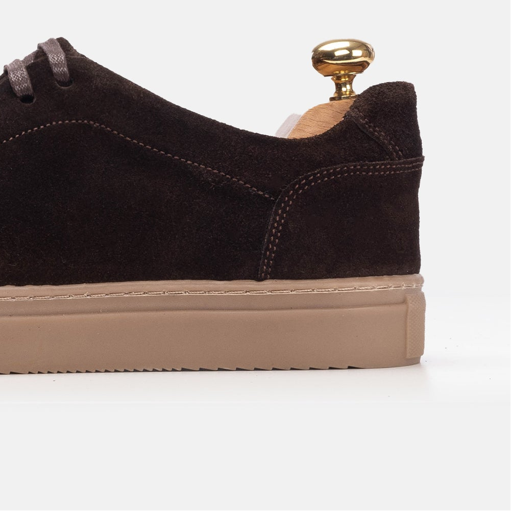 Volzak 5206 brown suede sneaker