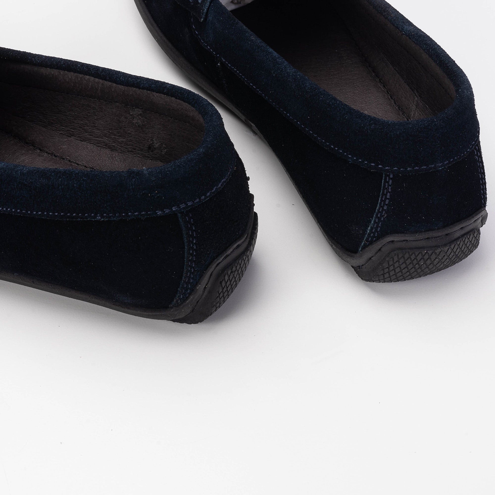 Volzak 01 Mocassin enfant en daim Bleu