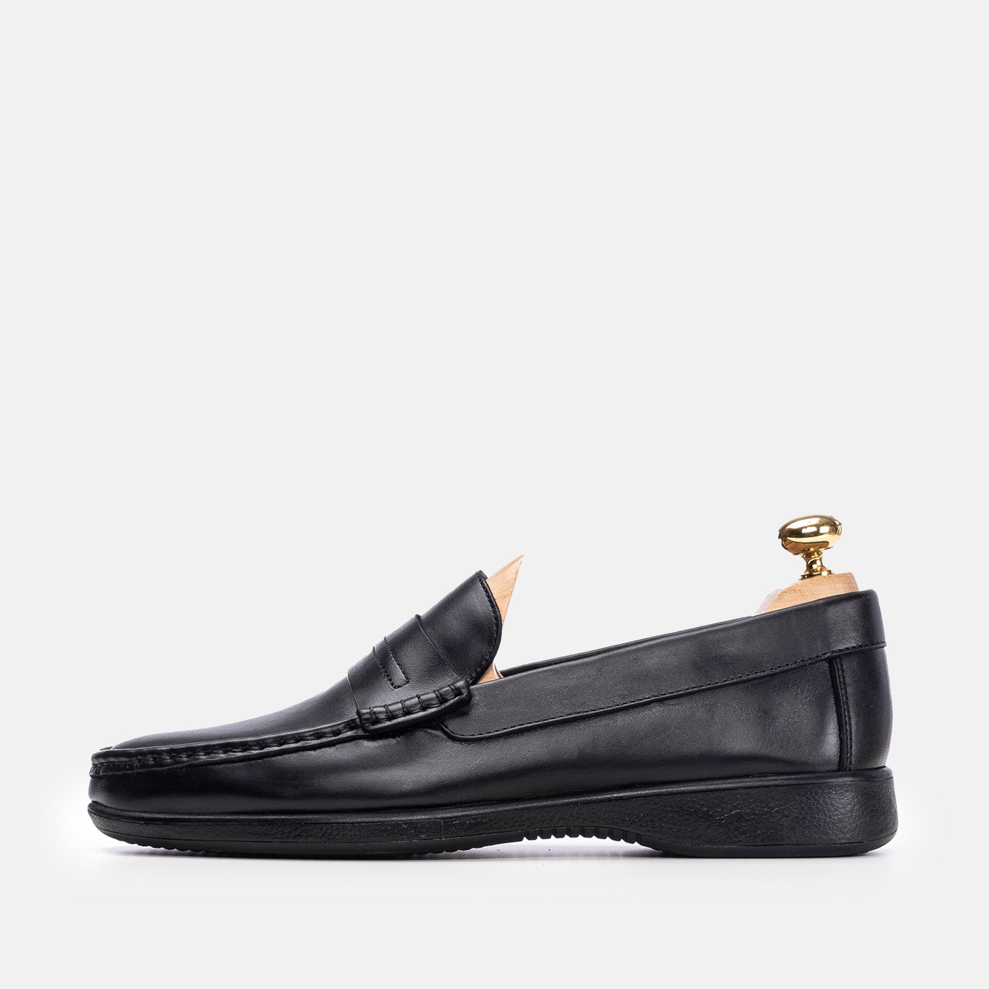 Volzak 5212 Black Leather Shoe