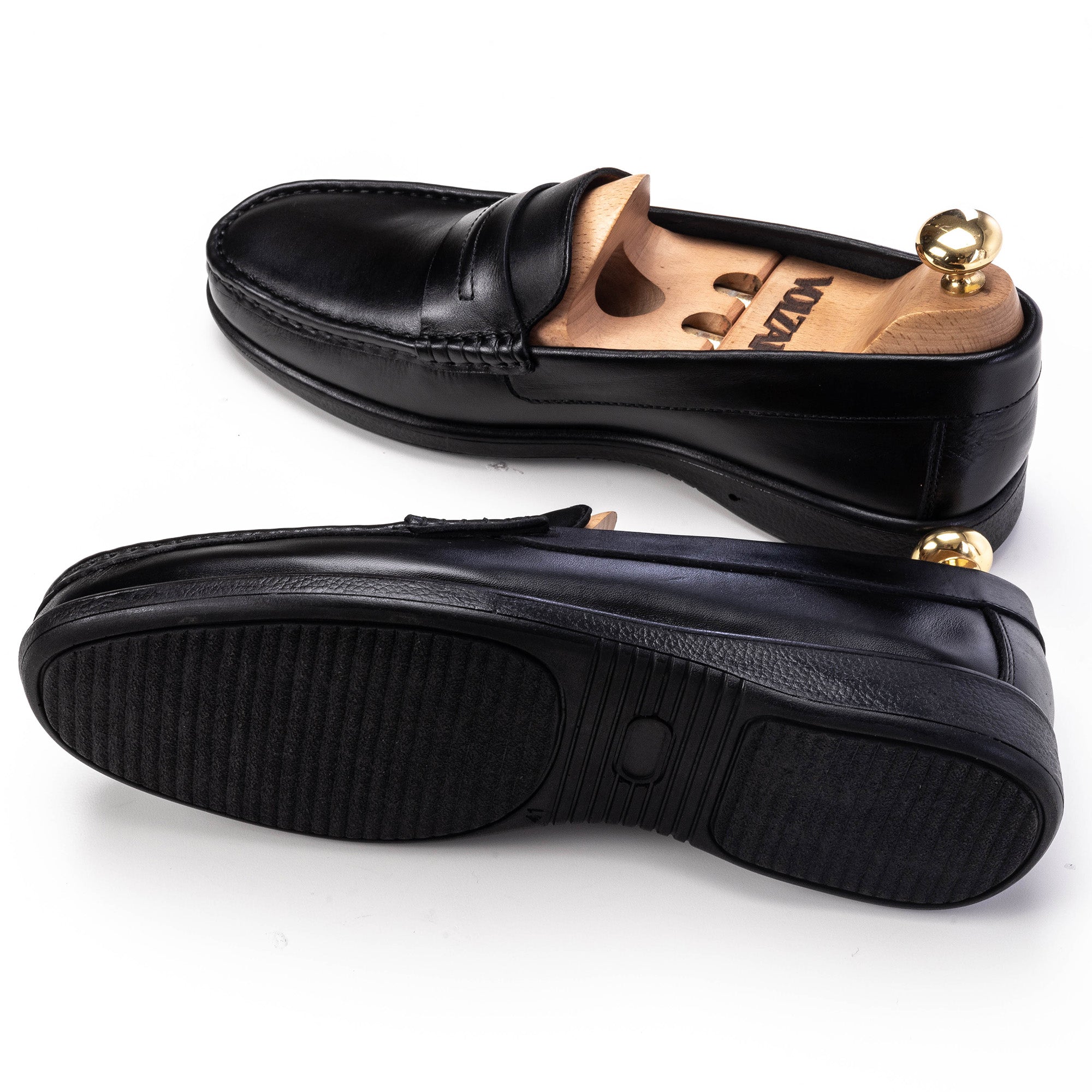 Volzak 5212 Black Leather Shoe