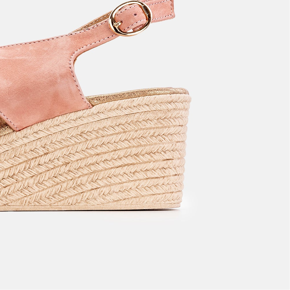 Volzak 968 Suede sandal Pink
