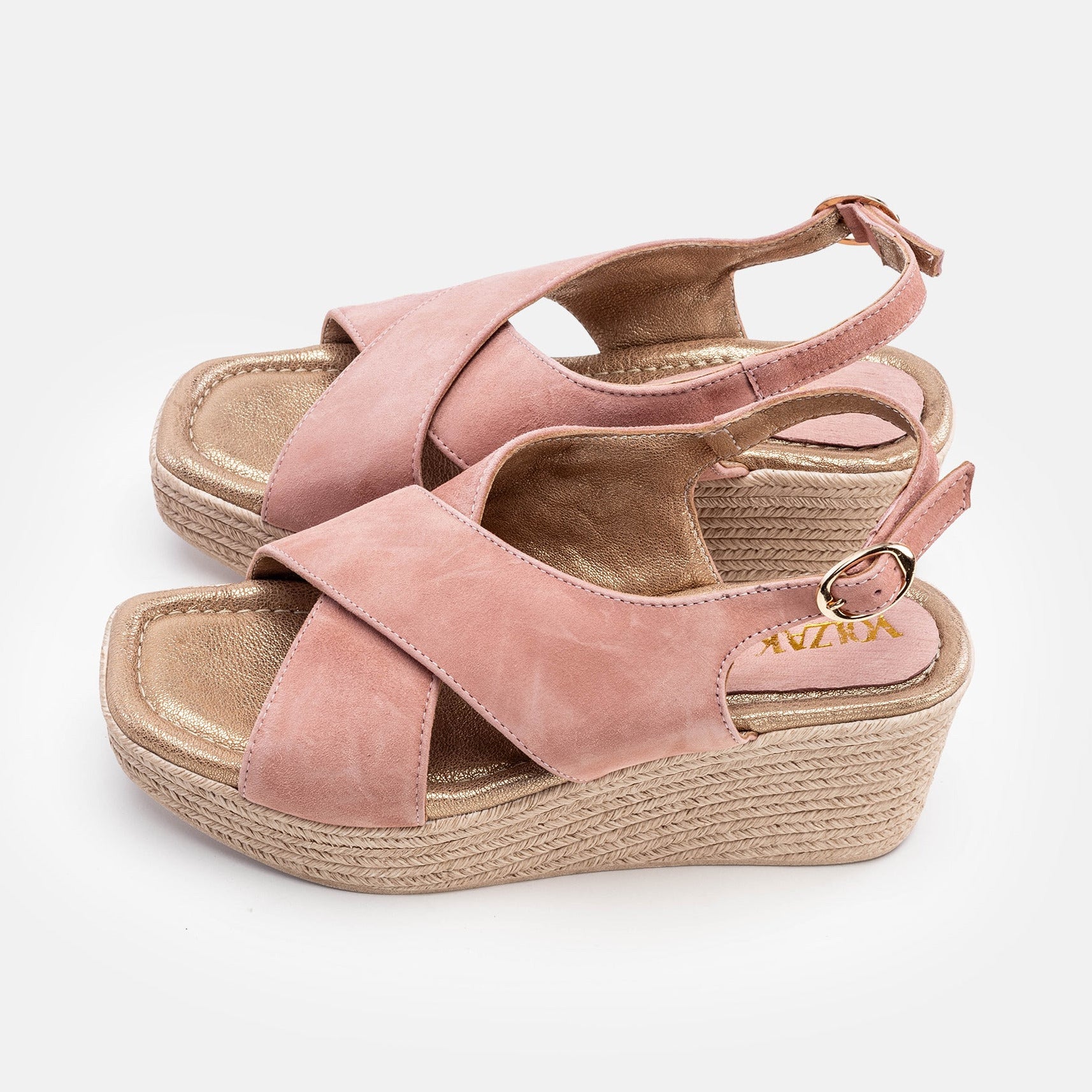 Volzak 968 Suede sandal Pink