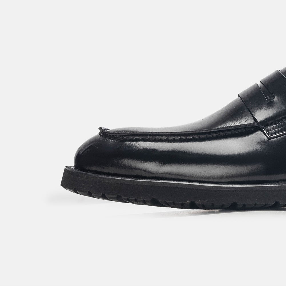 Volzak 5164 chaussure en cuir Démasquable noir