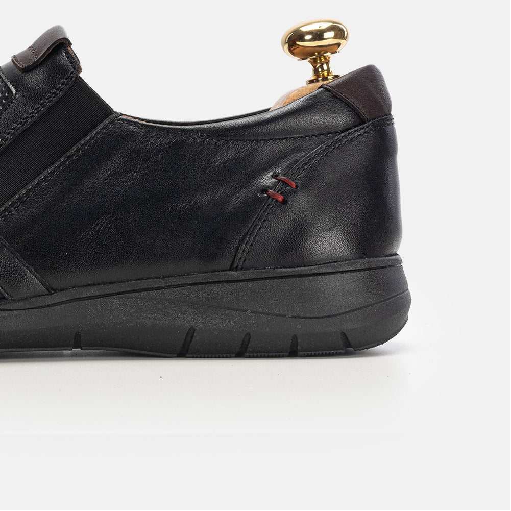Volzak 2035 Black Leather Shoe