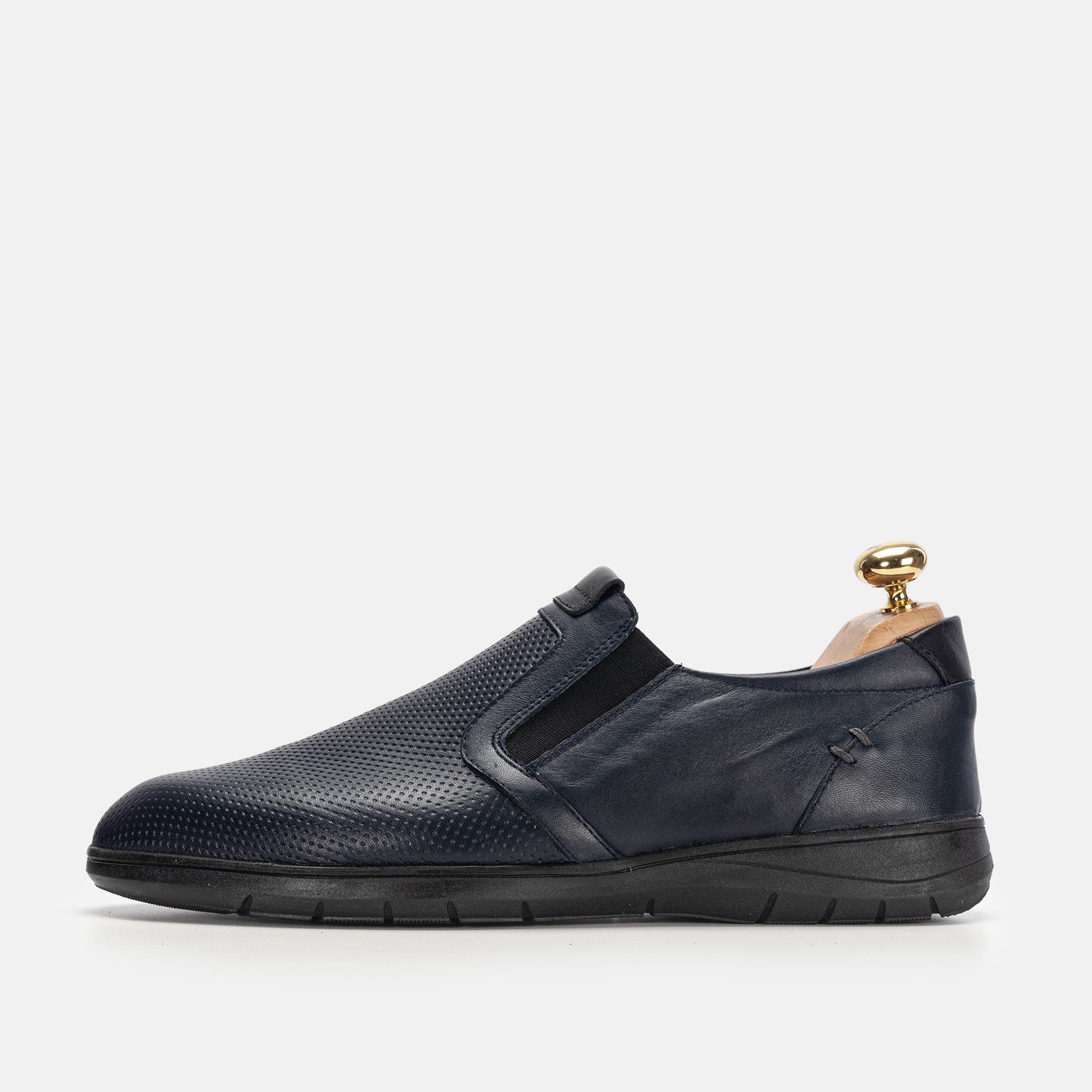 Volzak 2035 Chaussure en cuir Bleu