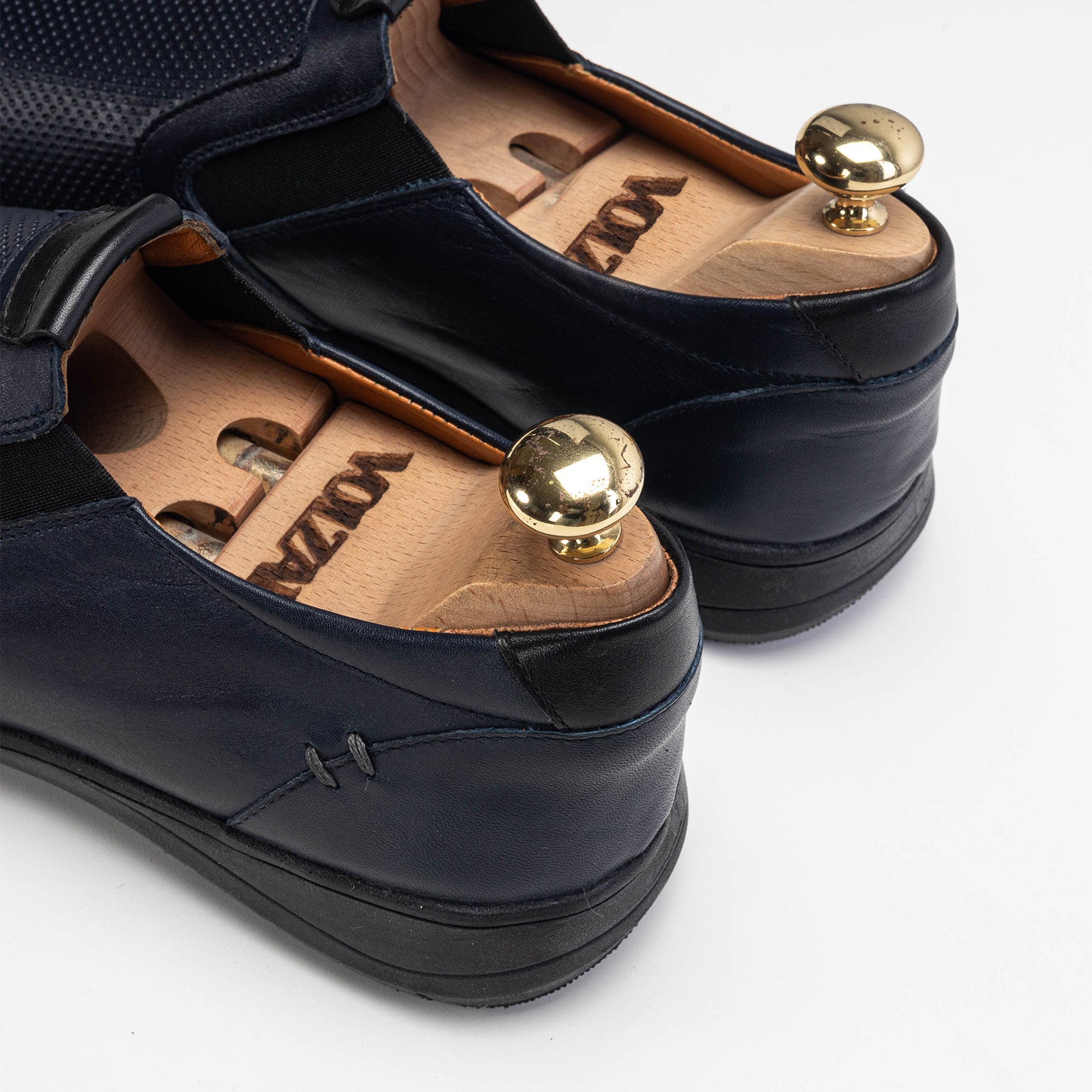 Volzak 2035 Chaussure en cuir Bleu