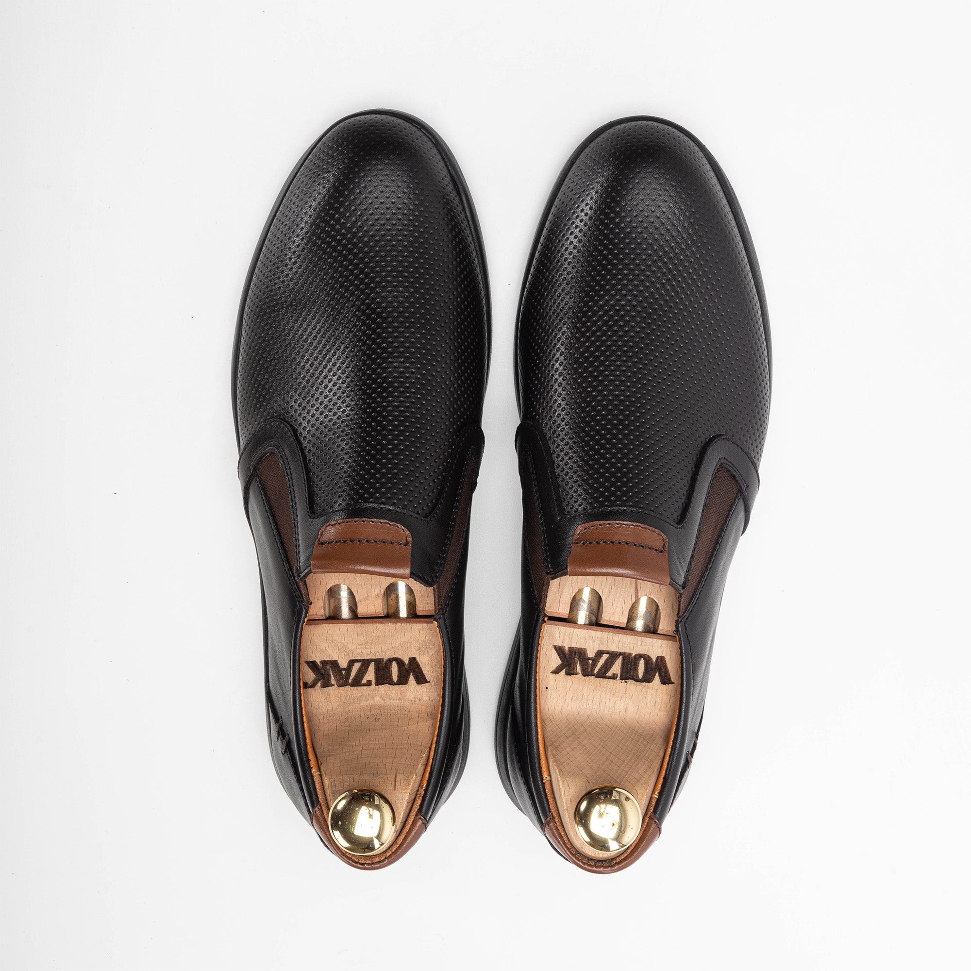 Volzak 2035 Brown Leather Shoe