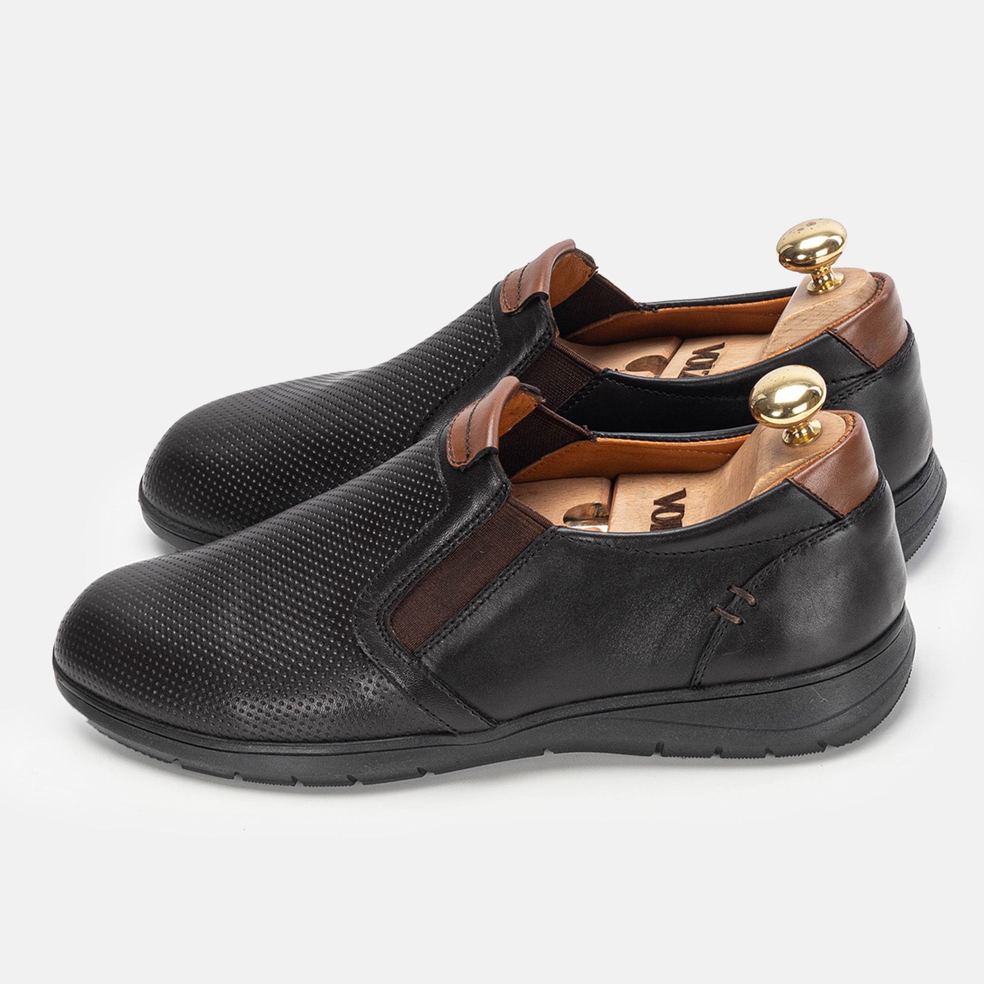 Volzak 2035 Brown Leather Shoe