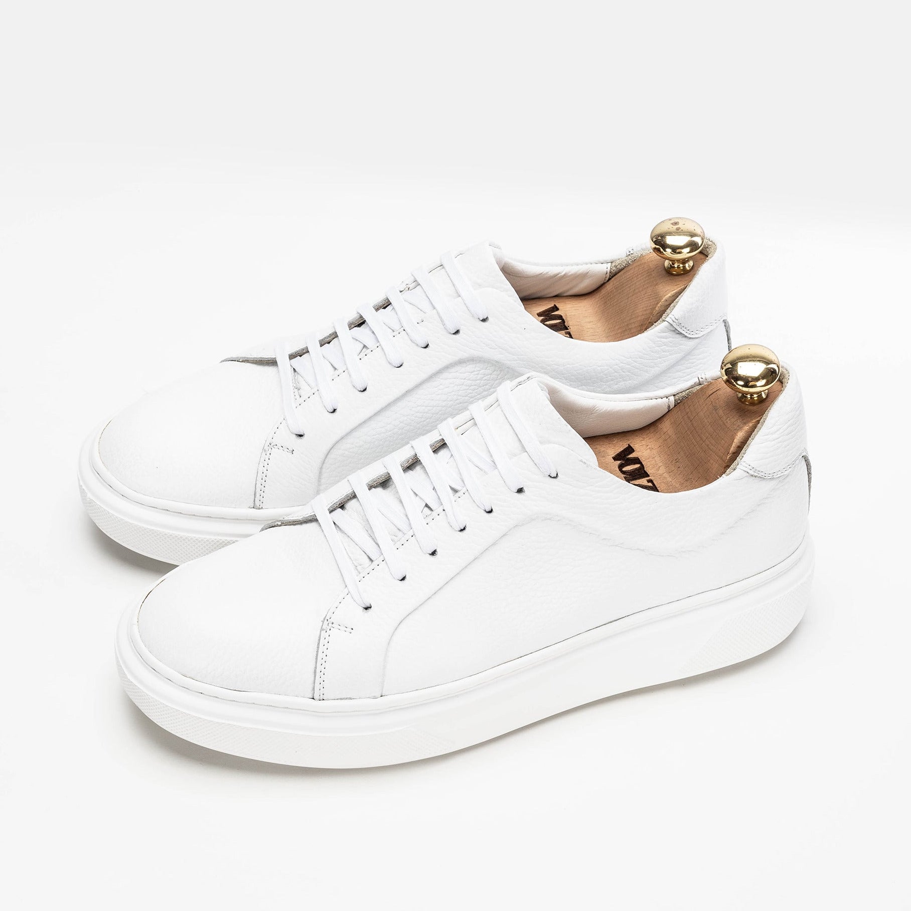 Volzak 400 Basket en cuir Blanc