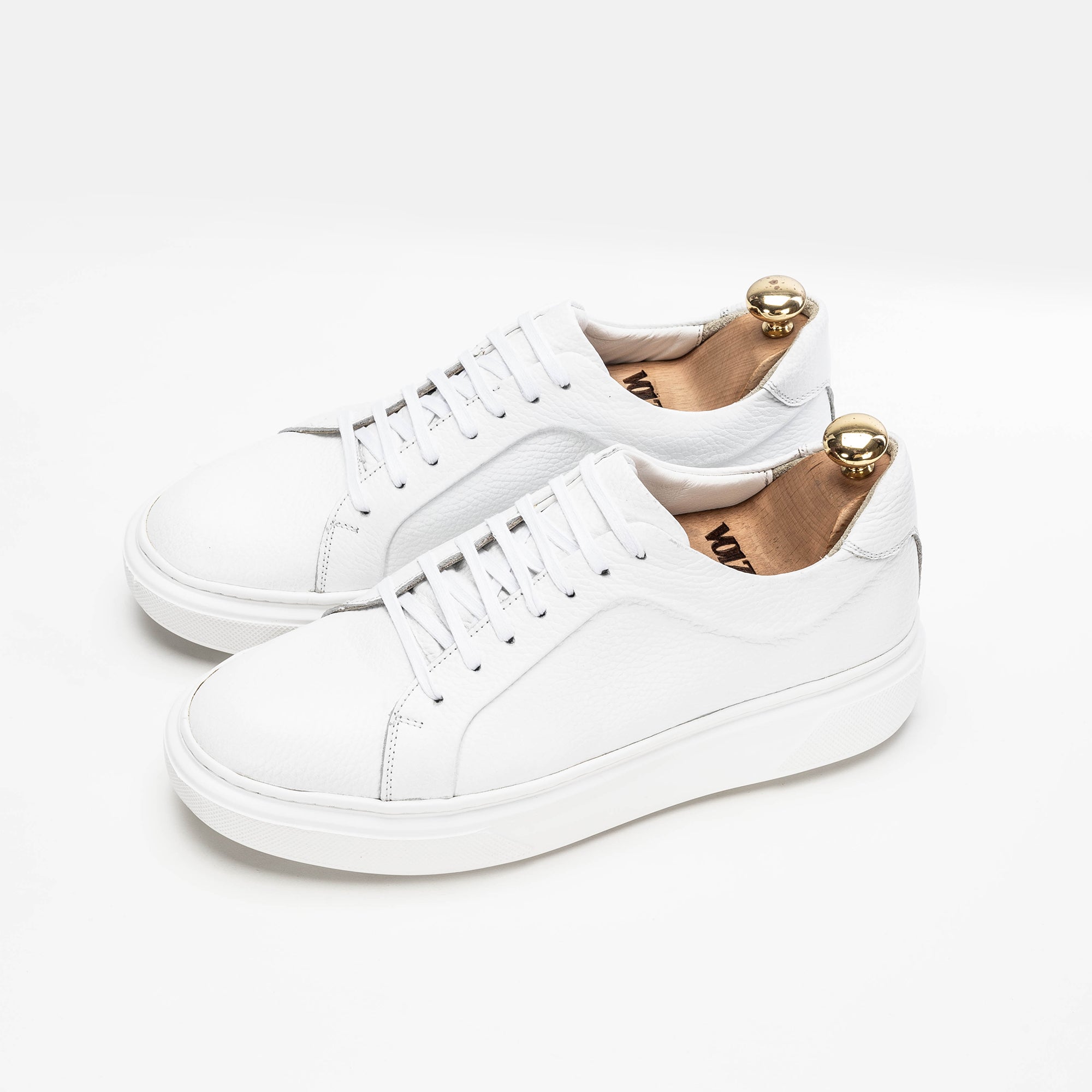 Volzak 400 Basket en cuir Blanc