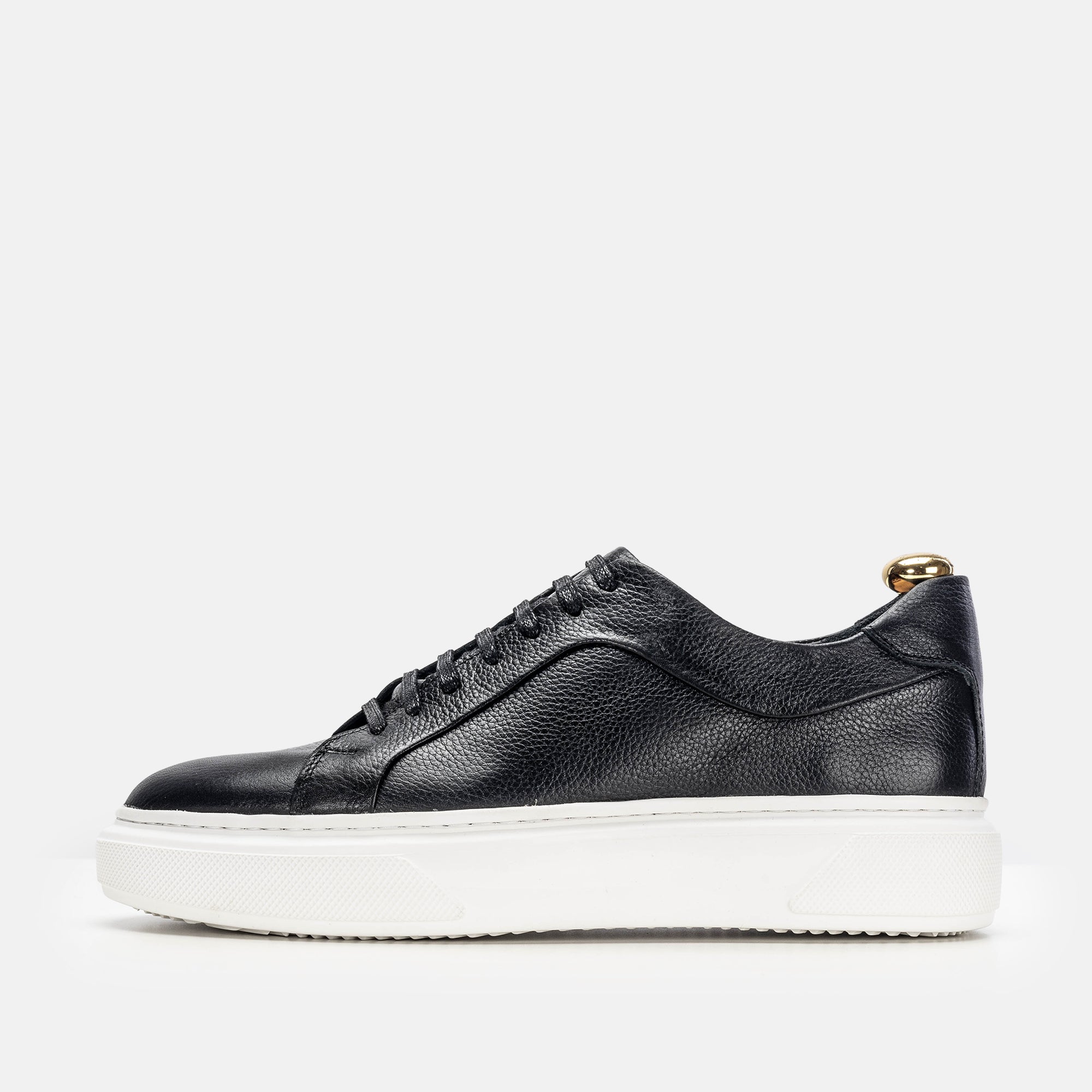 Volzak 400 Basket en cuir Noir