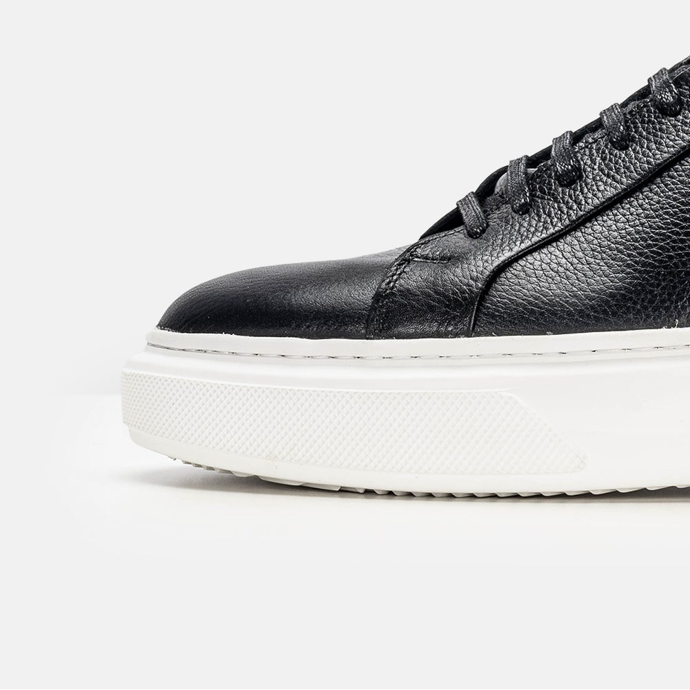 Volzak 400 Basket en cuir Noir