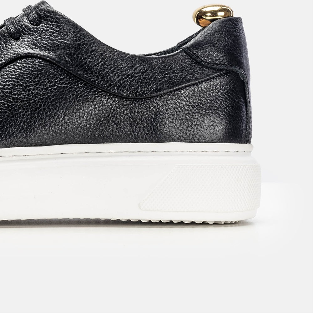 Volzak 400 Basket en cuir Noir