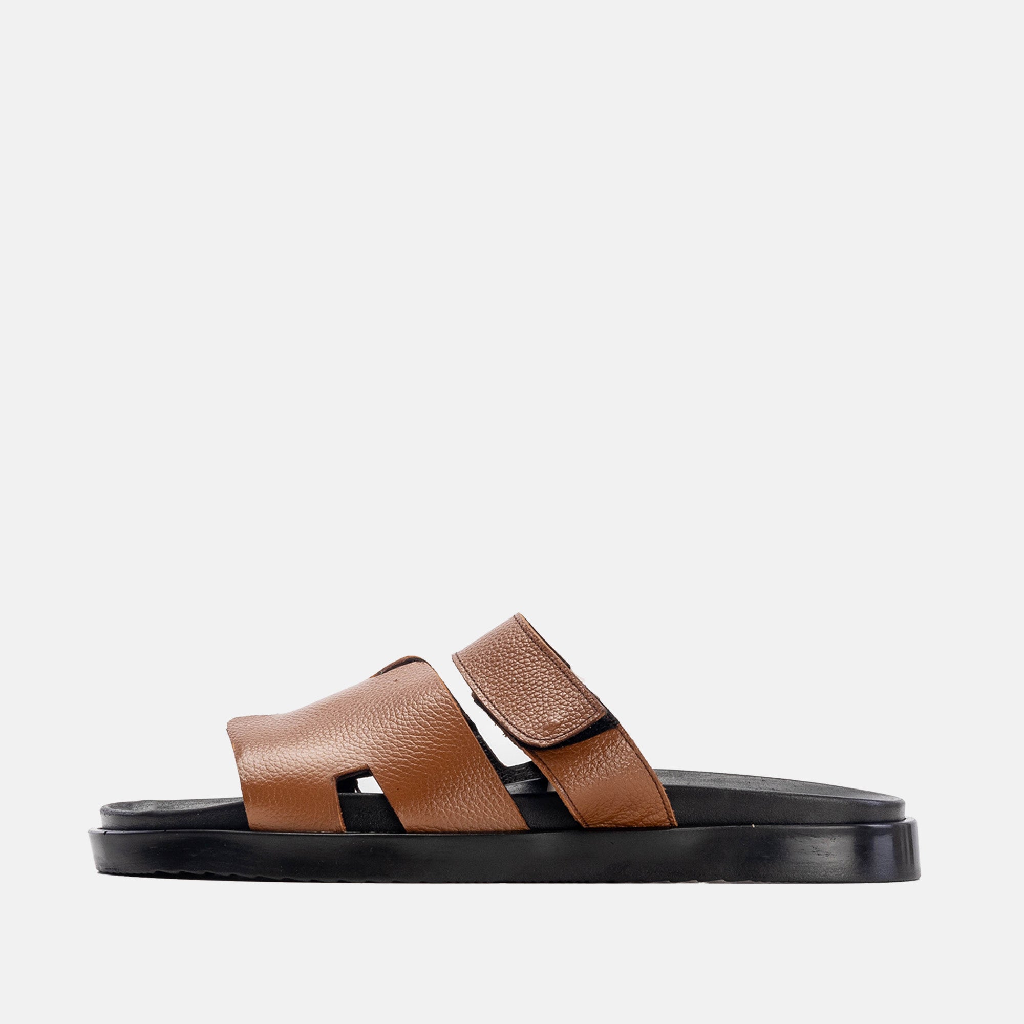 Volzak 5222 Sandale en cuir camel
