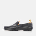 Volzak 5224 Mocassin en cuir noir