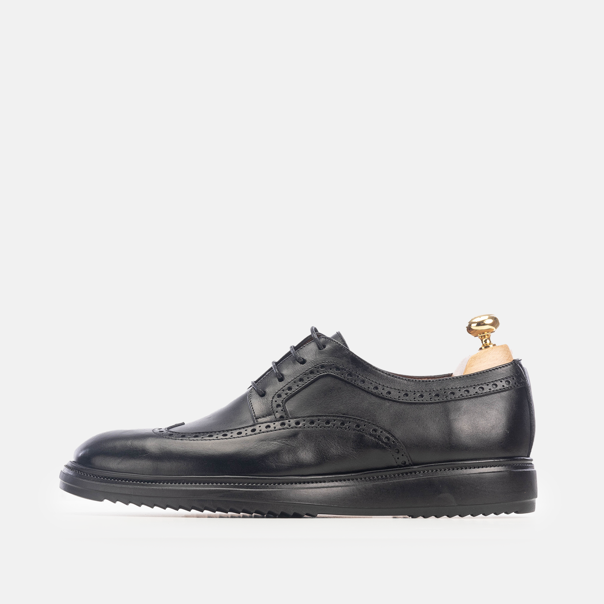 Volzak 5235 chaussure en cuir noir