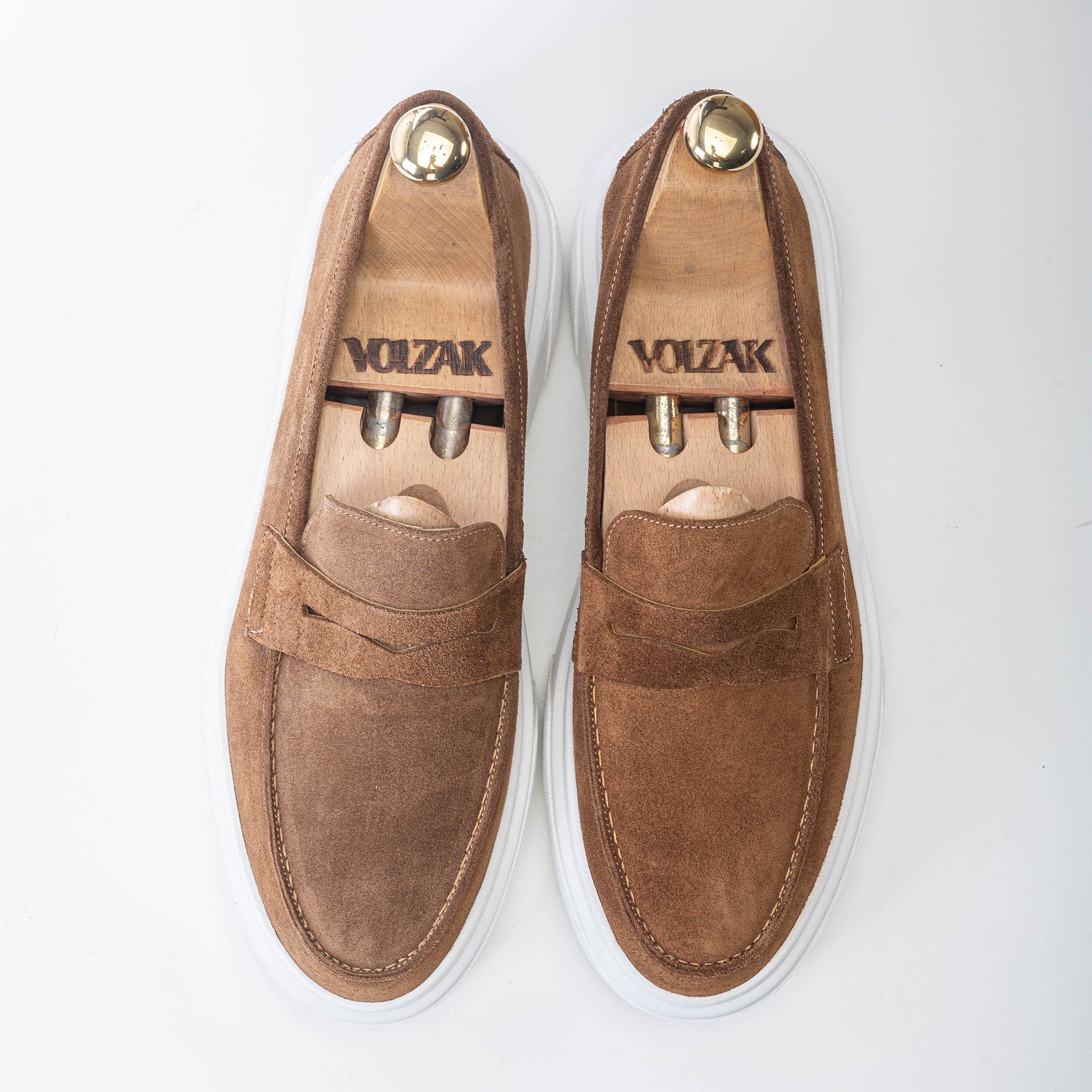 Volzak 300 Basket en daim Marron
