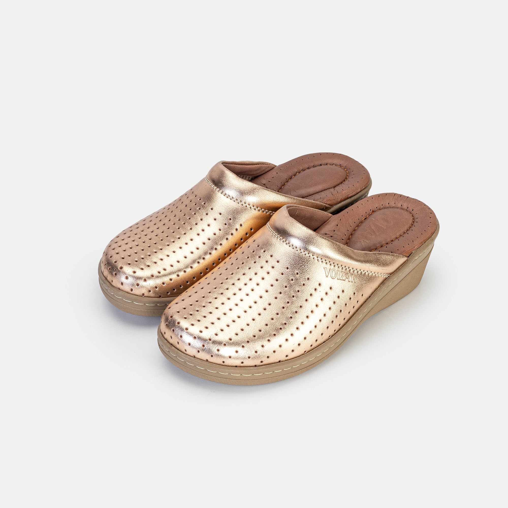 Volzak 381 Women's Medical Clog Bronze
