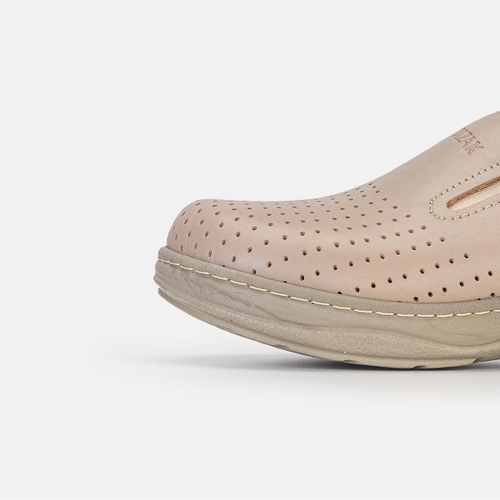 Volzak 261 Women's Medical Clog Beige