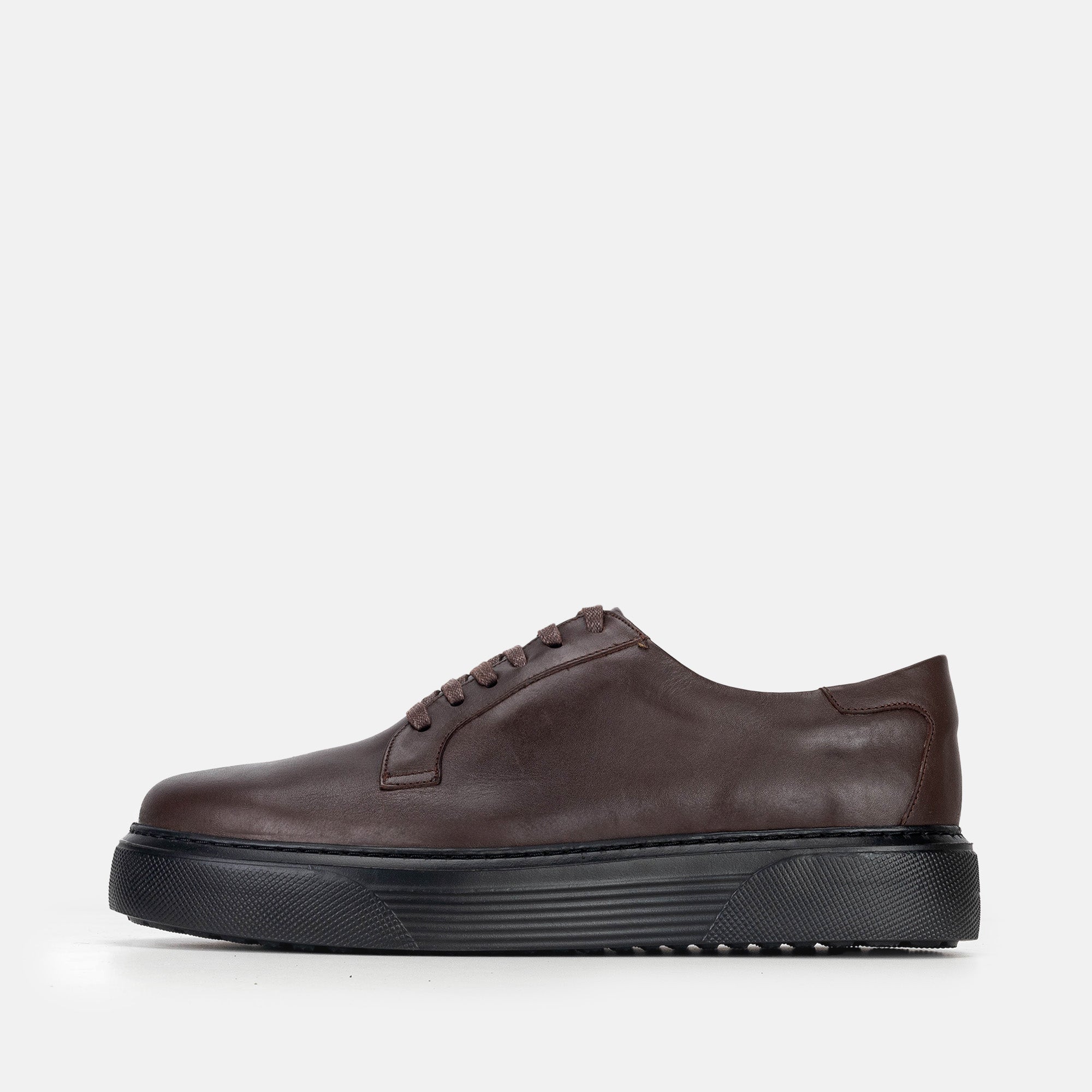 Volzak 5301 basket en cuir Marron