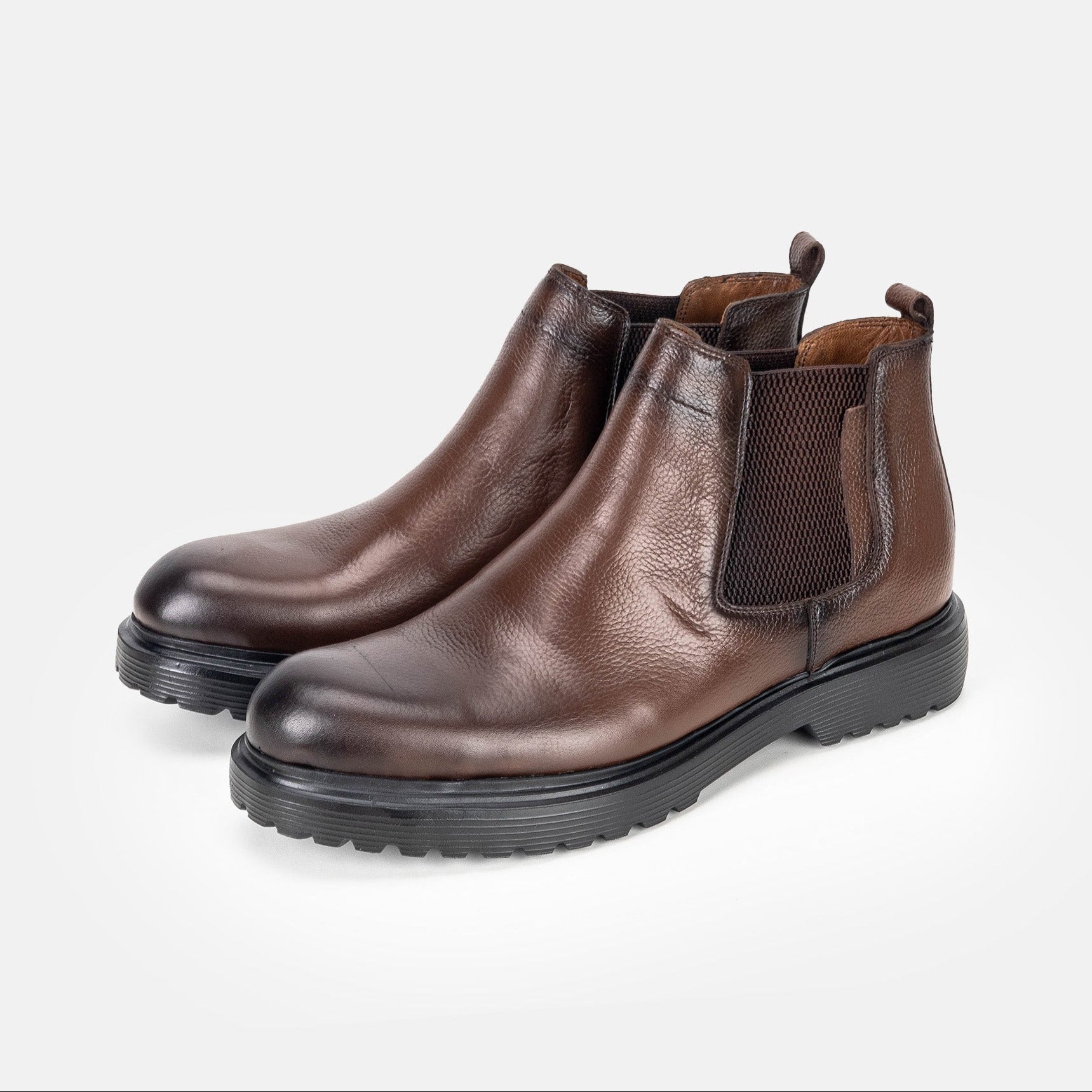 Volzak 5315 Bottine en cuir Marron grainé