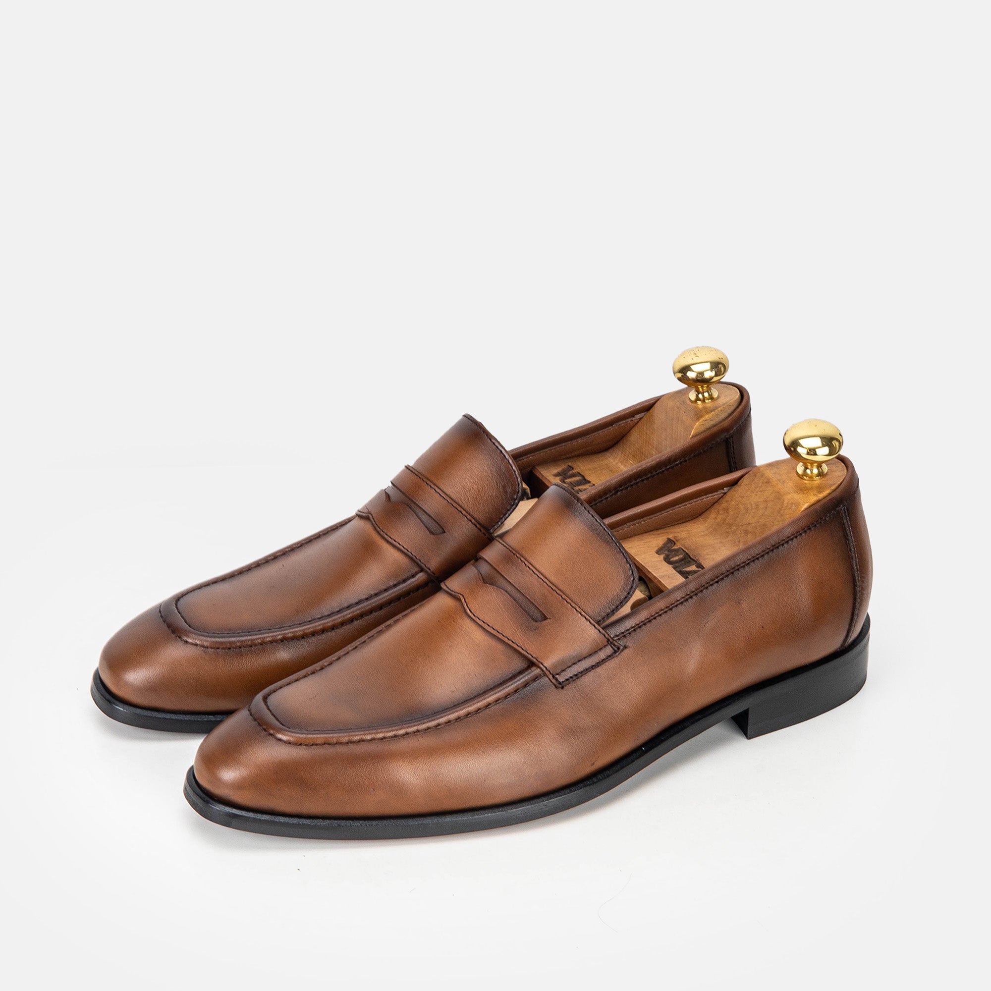 Volzak 5330 Vintage Brown Leather Shoe