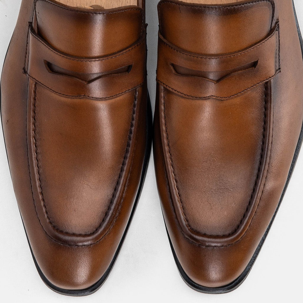 Volzak 5330 Vintage Brown Leather Shoe