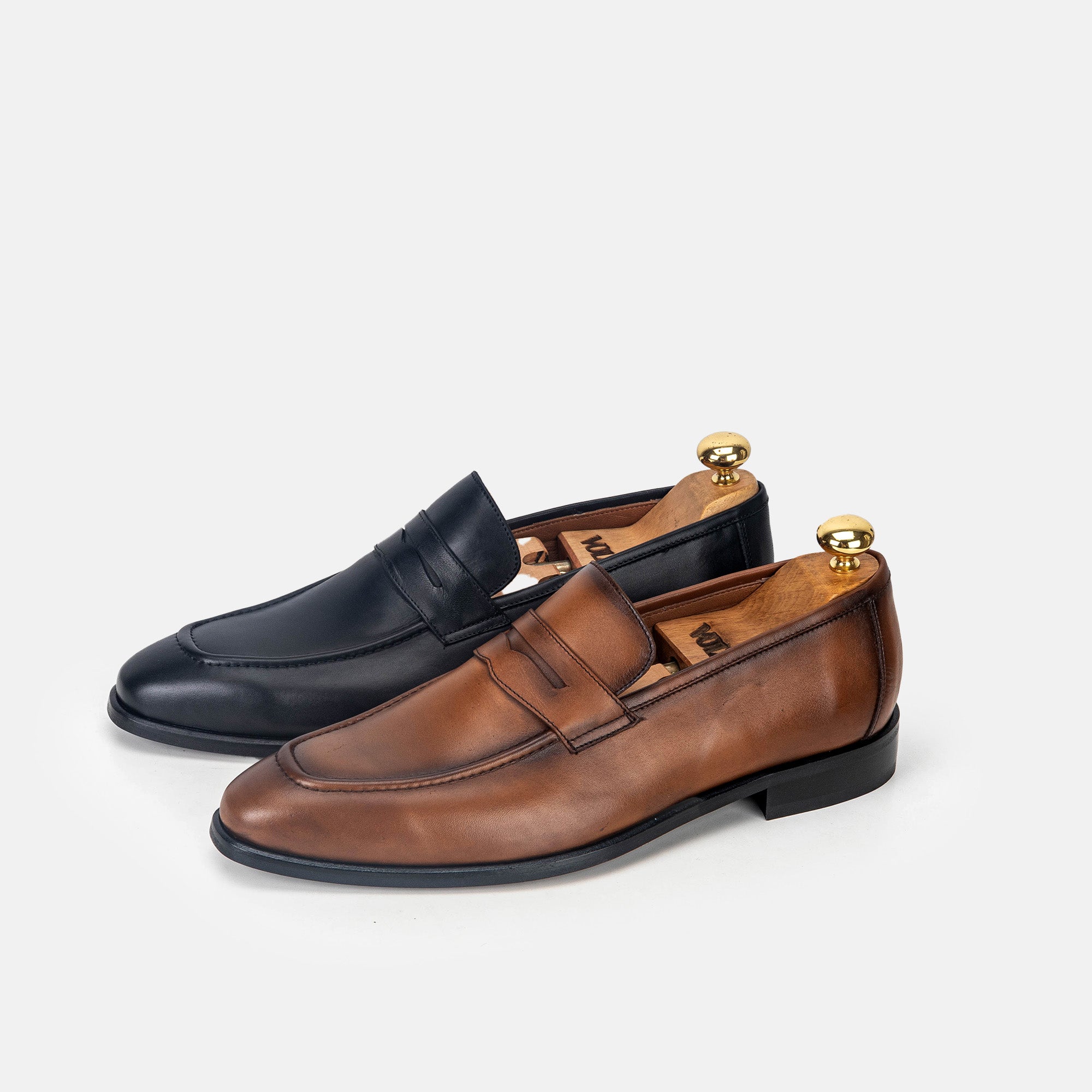 Volzak 5330 Vintage Brown Leather Shoe