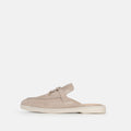 Volzak 0777 Mule en daim Beige