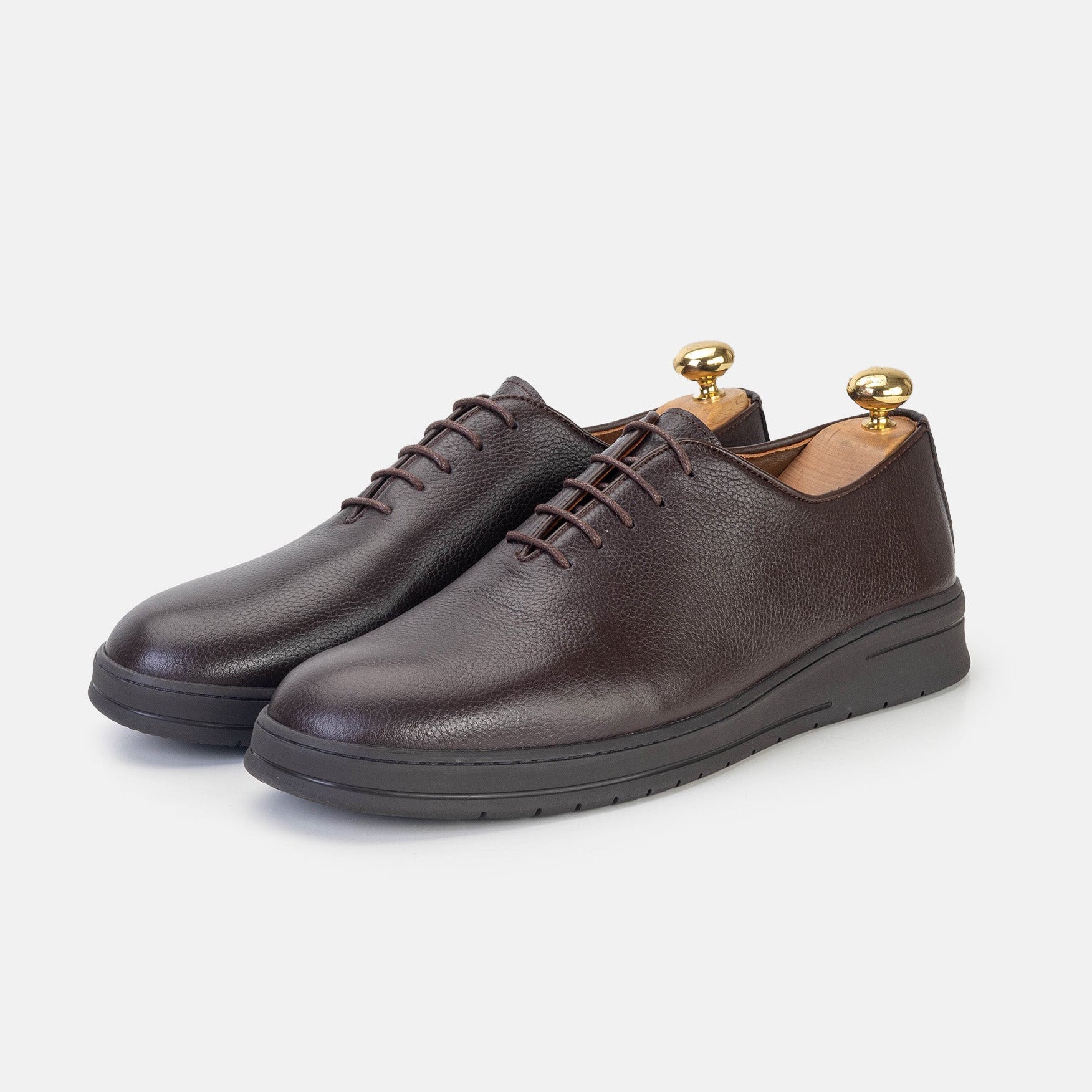 Volzak 6071 basket en cuir Marron