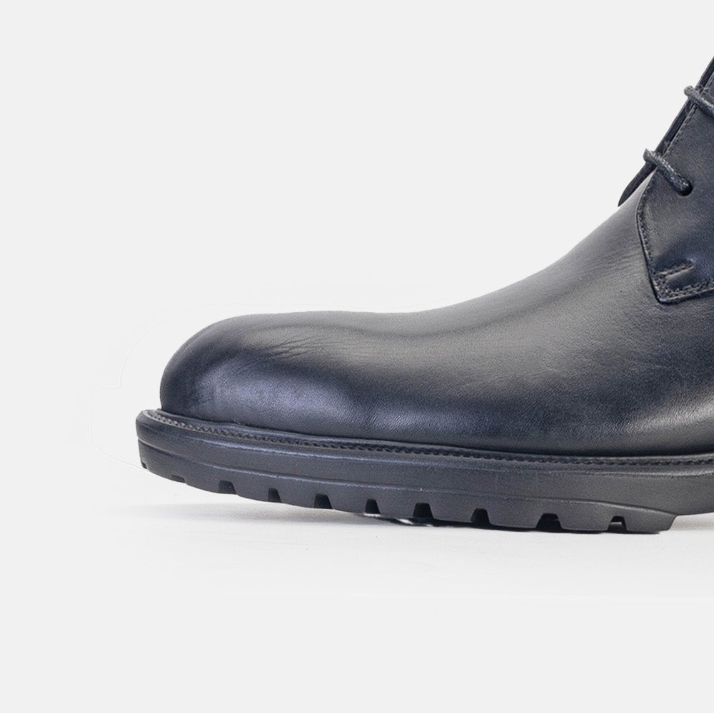 Volzak 5303 Bottine en cuir Noir