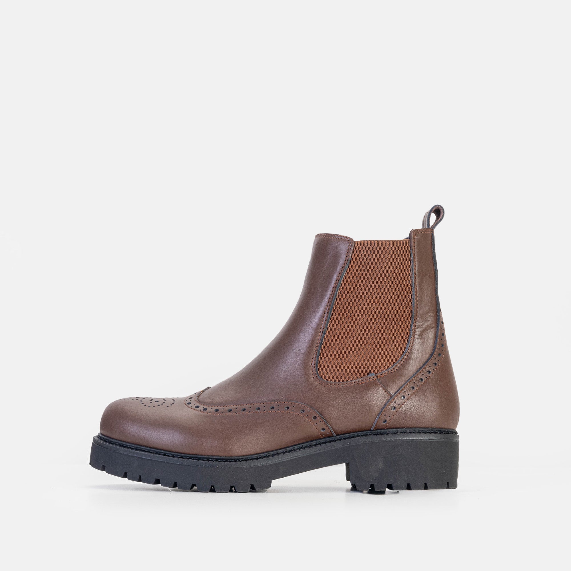 Volzak 050 Bottine en cuir Marron