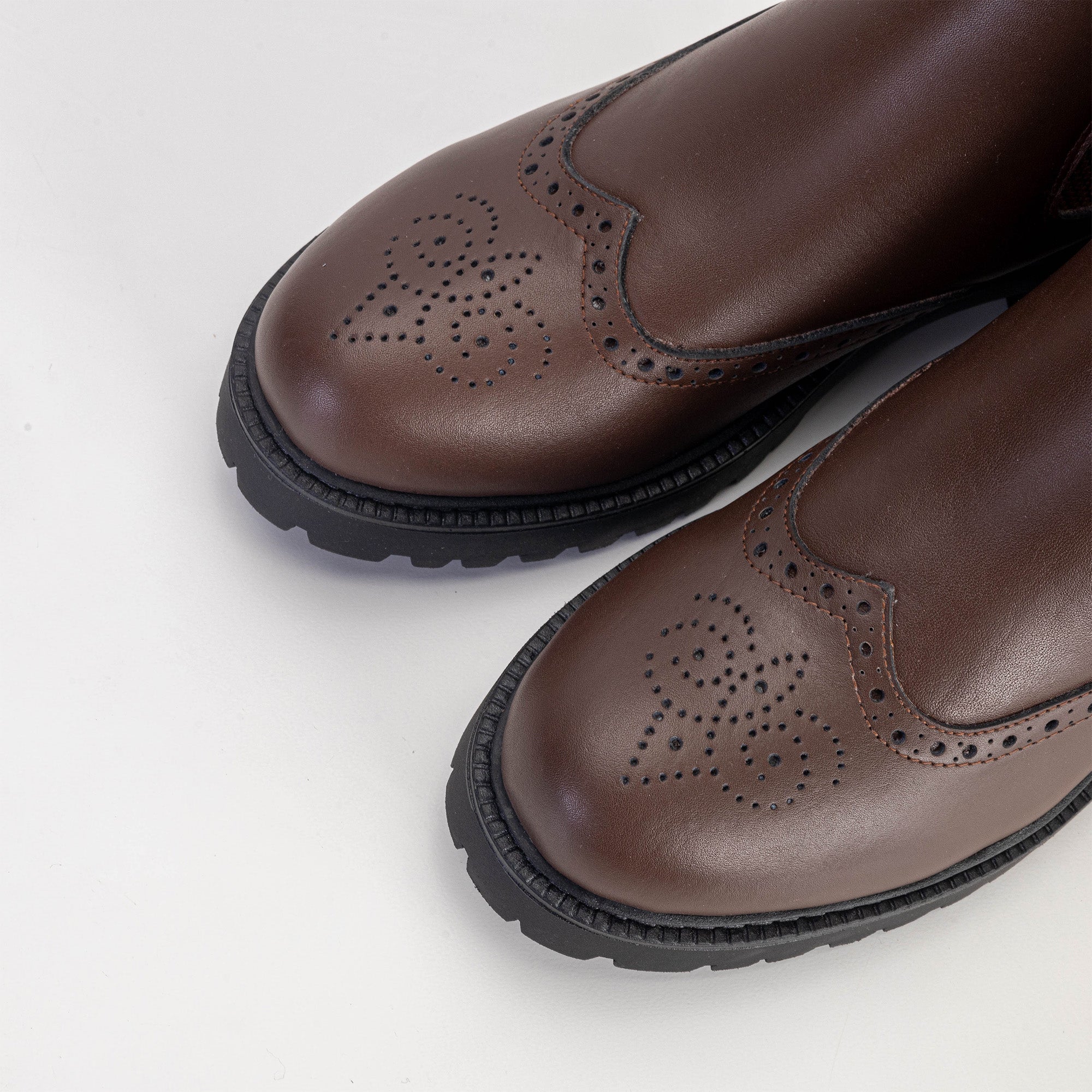 Volzak 050 Brown Leather Ankle Boot