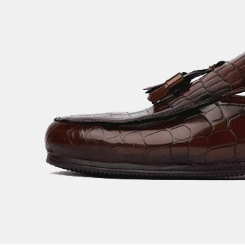 Volzak 5035 Vintage Brown Leather Mule