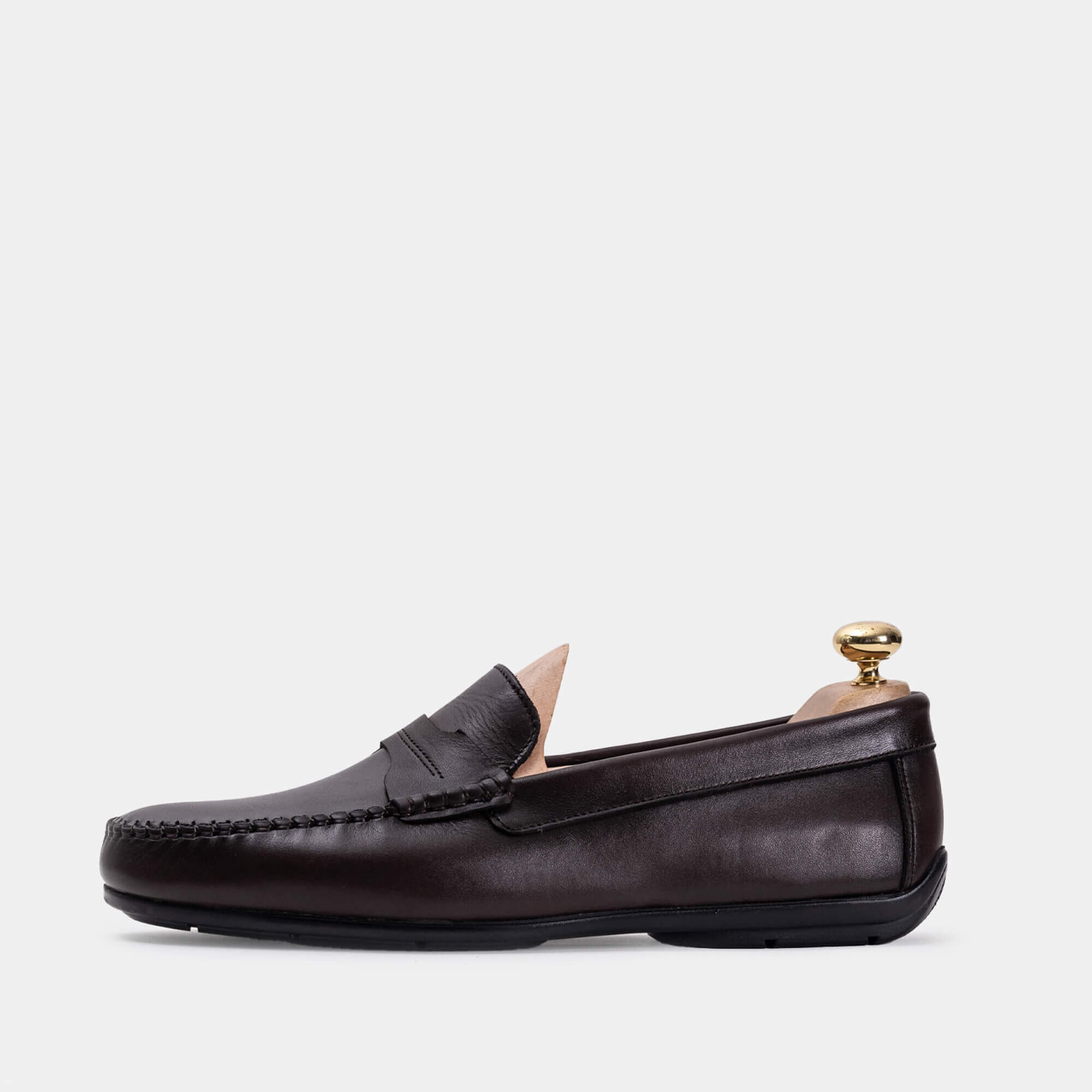 Volzak 5139 Brown Leather Moccasin
