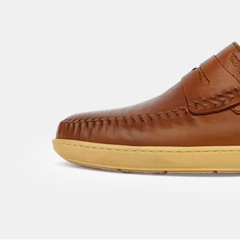 Volzak 07 Mocassin en cuir Camel