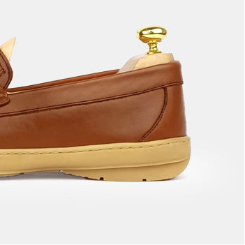 Volzak 07 Mocassin en cuir Camel