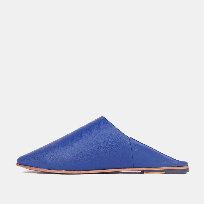 Volzak 102 Balgha de luxe en cuir Bleu bic